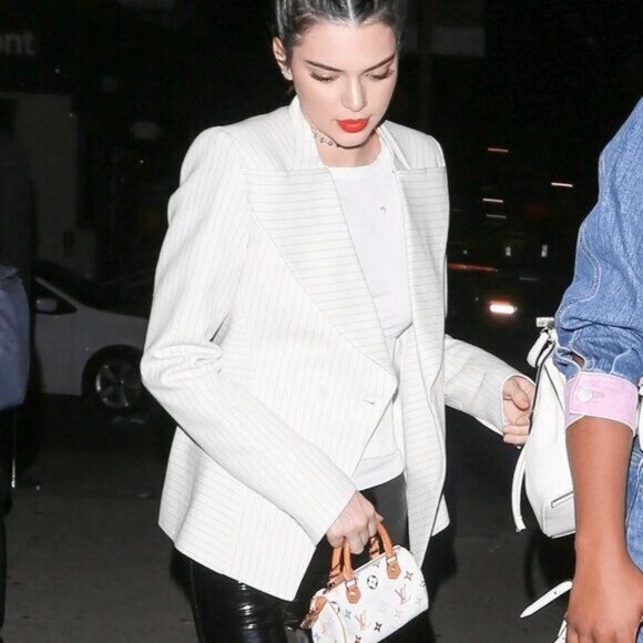 Authentic Louis Vuitton Mini Nano Speedy Monogram Multicolor Sac Bag HL White - Picture 3 of 14